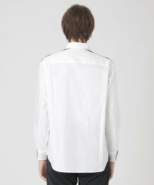 BLUE LABEL / BLACK LABEL CRESTBRIDGE / ブルーレーベル / ブラックレーベル・クレストブリッジ  シャツ・ブラウス | 【一部店舗限定】ショルダーチェックシャツ | 詳細3