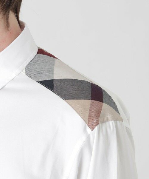 BLUE LABEL / BLACK LABEL CRESTBRIDGE / ブルーレーベル / ブラックレーベル・クレストブリッジ  シャツ・ブラウス | 【一部店舗限定】ショルダーチェックシャツ | 詳細4