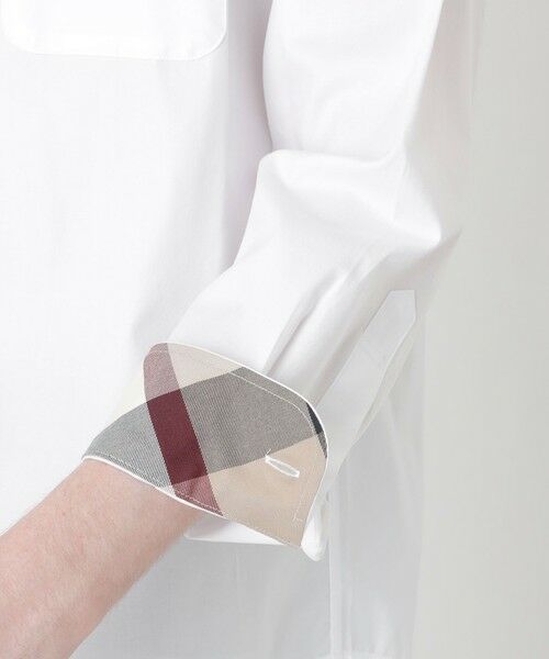 BLUE LABEL / BLACK LABEL CRESTBRIDGE / ブルーレーベル / ブラックレーベル・クレストブリッジ  シャツ・ブラウス | 【一部店舗限定】ショルダーチェックシャツ | 詳細5