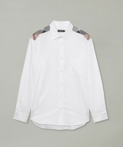 BLUE LABEL / BLACK LABEL CRESTBRIDGE / ブルーレーベル / ブラックレーベル・クレストブリッジ  シャツ・ブラウス | 【一部店舗限定】ショルダーチェックシャツ | 詳細6