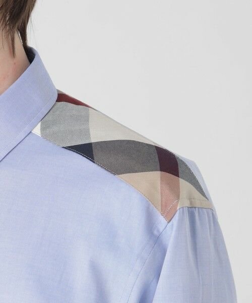 BLUE LABEL / BLACK LABEL CRESTBRIDGE / ブルーレーベル / ブラックレーベル・クレストブリッジ  シャツ・ブラウス | 【一部店舗限定】ショルダーチェックシャツ | 詳細10
