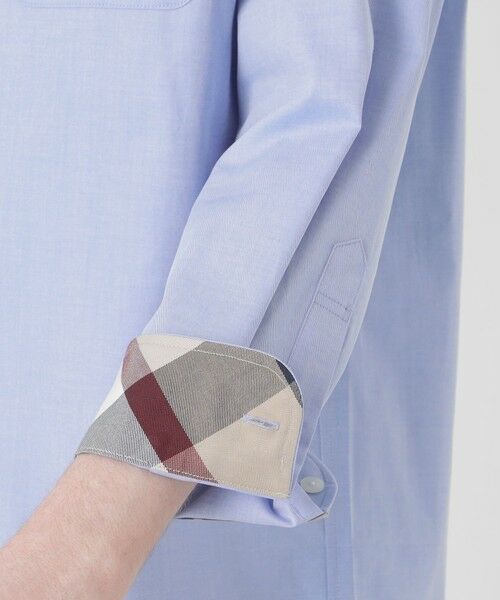 BLUE LABEL / BLACK LABEL CRESTBRIDGE / ブルーレーベル / ブラックレーベル・クレストブリッジ  シャツ・ブラウス | 【一部店舗限定】ショルダーチェックシャツ | 詳細11