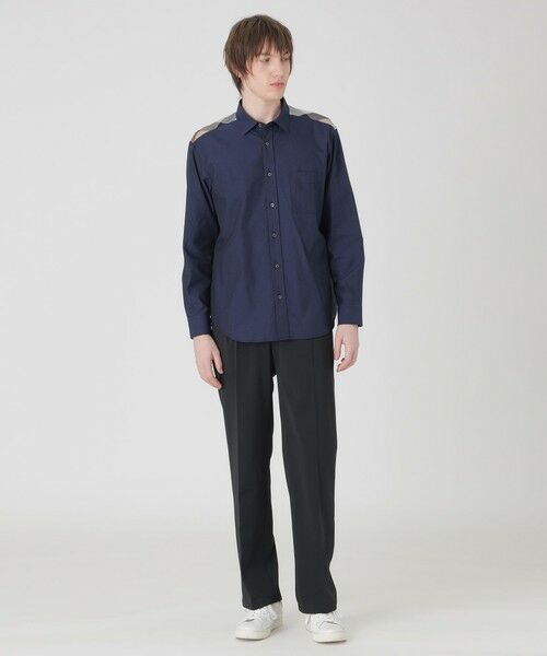 BLUE LABEL / BLACK LABEL CRESTBRIDGE / ブルーレーベル / ブラックレーベル・クレストブリッジ  シャツ・ブラウス | 【一部店舗限定】ショルダーチェックシャツ | 詳細13