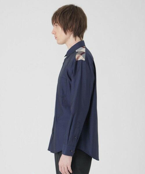 BLUE LABEL / BLACK LABEL CRESTBRIDGE / ブルーレーベル / ブラックレーベル・クレストブリッジ  シャツ・ブラウス | 【一部店舗限定】ショルダーチェックシャツ | 詳細14