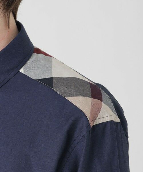 BLUE LABEL / BLACK LABEL CRESTBRIDGE / ブルーレーベル / ブラックレーベル・クレストブリッジ  シャツ・ブラウス | 【一部店舗限定】ショルダーチェックシャツ | 詳細16