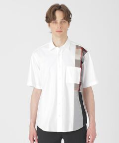 【一部店舗限定】クレストブリッジチェックパッチワークシャツ