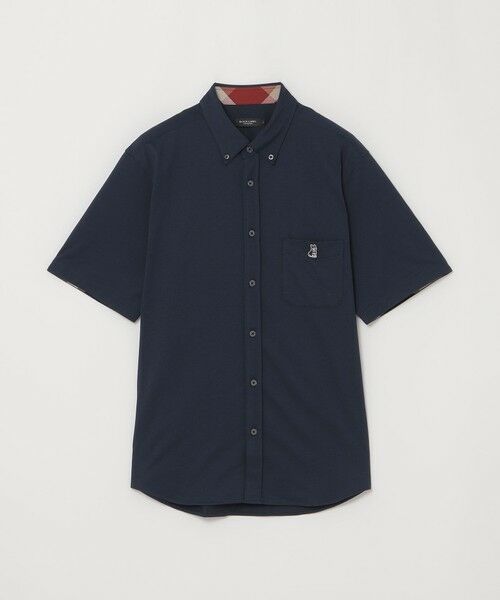 BLUE LABEL CRESTBRIDGE シャツ美品！ セール】 【一部店舗限定】コーギーエンブロイダリーシャツ