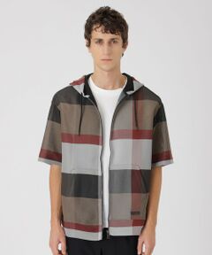 BLUE LABEL / BLACK LABEL CRESTBRIDGE / ブルーレーベル / ブラックレーベル・クレストブリッジ  カットソー | クレストブリッジチェックカラミパーカー