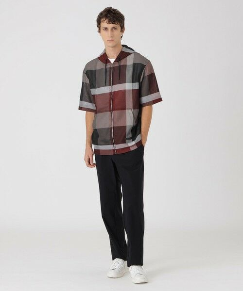 BLUE LABEL / BLACK LABEL CRESTBRIDGE / ブルーレーベル / ブラックレーベル・クレストブリッジ  カットソー | クレストブリッジチェックカラミパーカー | 詳細1