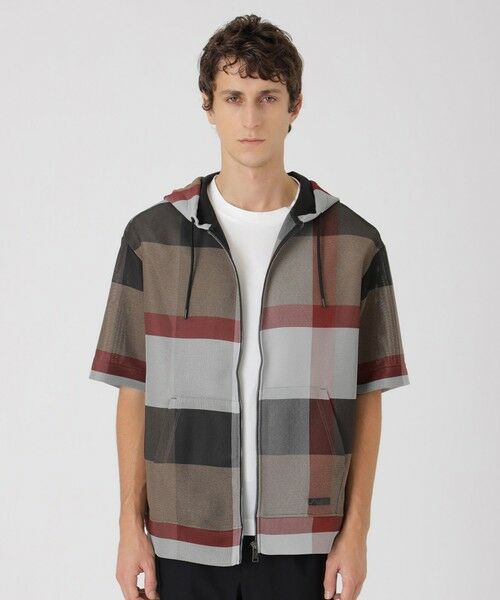 BLUE LABEL / BLACK LABEL CRESTBRIDGE/ブルーレーベル / ブラックレーベル・クレストブリッジ クレストブリッジチェックカラミパーカー ベージュ2 S BLUE LABEL / BLACK LABEL CRESTBRIDGE/ブルーレーベル / ブラックレーベル・クレストブリッジ クレストブリッジチェックカラミパーカー ベージュ2 S