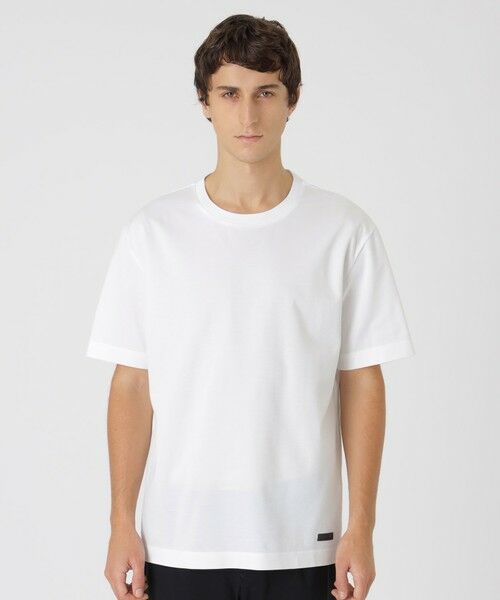 BLUE LABEL / BLACK LABEL CRESTBRIDGE/ブルーレーベル / ブラックレーベル・クレストブリッジ オプティマクールTシャツ オフホワイト1 3L BLUE LABEL / BLACK LABEL CRESTBRIDGE/ブルーレーベル / ブラックレーベル・クレストブリッジ オプティマクールTシャツ オフホワイト1 3L
