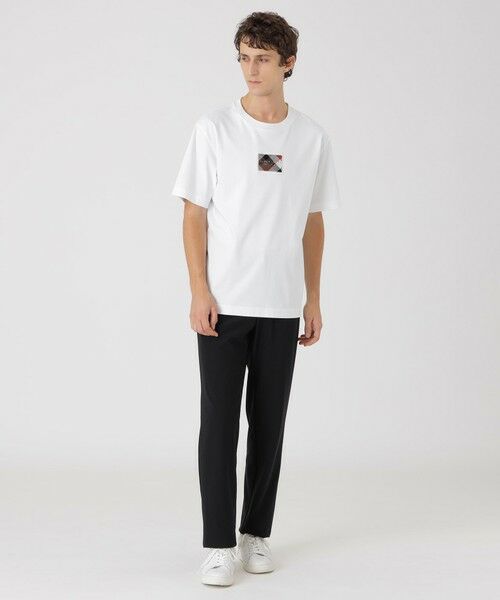 BLUE LABEL / BLACK LABEL CRESTBRIDGE / ブルーレーベル / ブラックレーベル・クレストブリッジ  カットソー | ハブラシワッペンTシャツ | 詳細1