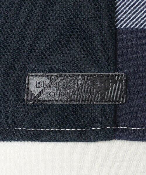 BLUE LABEL / BLACK LABEL CRESTBRIDGE / ブルーレーベル / ブラックレーベル・クレストブリッジ カットソー | 【一部店舗限定】ストライプパッチワークスウェットシャツ | 詳細4