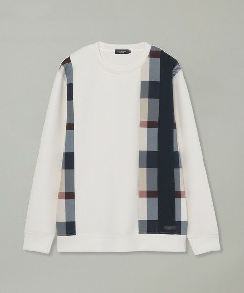 BLUE LABEL / BLACK LABEL CRESTBRIDGE / ブルーレーベル / ブラックレーベル・クレストブリッジ カットソー | 【一部店舗限定】ストライプパッチワークスウェットシャツ | 詳細5