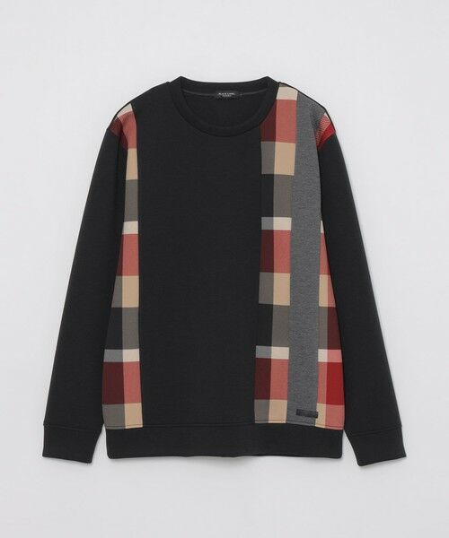 BLUE LABEL / BLACK LABEL CRESTBRIDGE / ブルーレーベル / ブラックレーベル・クレストブリッジ カットソー | 【一部店舗限定】ストライプパッチワークスウェットシャツ | 詳細10