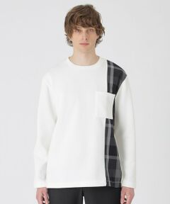 BLUE LABEL / BLACK LABEL CRESTBRIDGE / ブルーレーベル / ブラックレーベル・クレストブリッジ  カットソー | 【一部店舗限定】サイドチェックカットソー