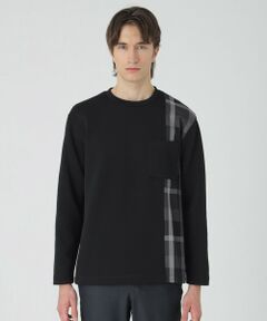 BLUE LABEL / BLACK LABEL CRESTBRIDGE / ブルーレーベル / ブラックレーベル・クレストブリッジ  カットソー | 【一部店舗限定】サイドチェックカットソー