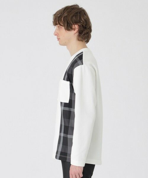 BLUE LABEL / BLACK LABEL CRESTBRIDGE / ブルーレーベル / ブラックレーベル・クレストブリッジ  カットソー | 【一部店舗限定】サイドチェックカットソー | 詳細2