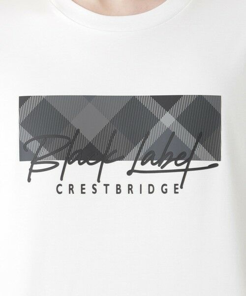 BLUE LABEL / BLACK LABEL CRESTBRIDGE / ブルーレーベル / ブラックレーベル・クレストブリッジ カットソー | 【一部店舗限定】チェックコンビロゴカットソー | 詳細4
