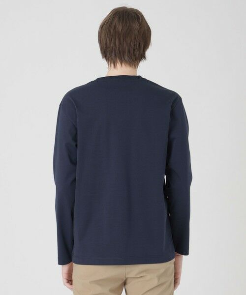 BLUE LABELCRESTBRIDGE チェックコンビカットソー セール】 【一部店舗限定】チェックコンビロゴカットソー