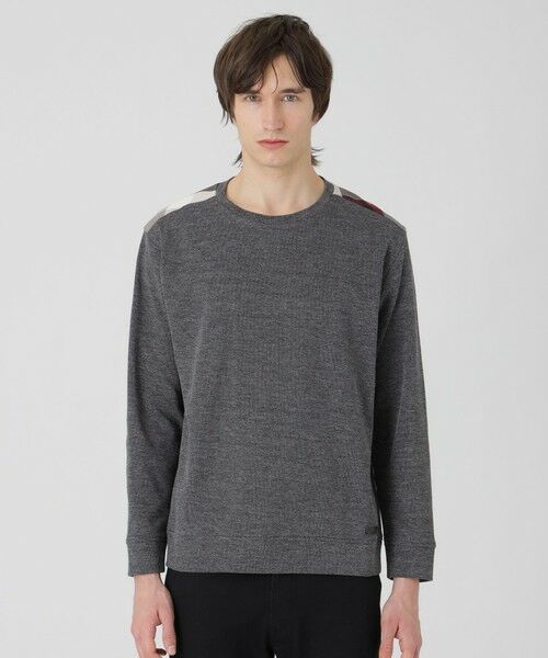 BLUE LABEL / BLACK LABEL CRESTBRIDGE / ブルーレーベル / ブラックレーベル・クレストブリッジ  カットソー | 【一部店舗限定】ヨークチェックカットソー（ブラック）