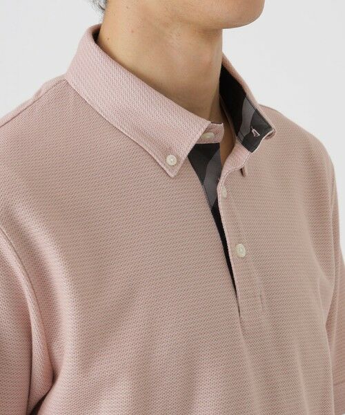 BLUE LABEL / BLACK LABEL CRESTBRIDGE / ブルーレーベル / ブラックレーベル・クレストブリッジ カットソー | 【一部店舗限定】チェックコンビハニカムボタンダウンポロシャツ | 詳細19