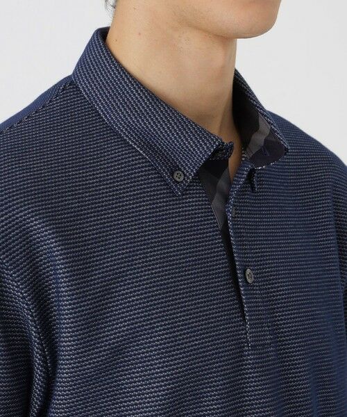 BLUE LABEL / BLACK LABEL CRESTBRIDGE / ブルーレーベル / ブラックレーベル・クレストブリッジ カットソー | 【一部店舗限定】チェックコンビハニカムボタンダウンポロシャツ | 詳細26