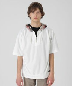 BLUE LABEL / BLACK LABEL CRESTBRIDGE / ブルーレーベル / ブラックレーベル・クレストブリッジ  カットソー | 【一部店舗限定】チェックフードプルオーバーパーカー