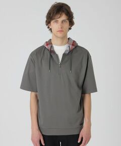 BLUE LABEL / BLACK LABEL CRESTBRIDGE / ブルーレーベル / ブラックレーベル・クレストブリッジ  カットソー | 【一部店舗限定】チェックフードプルオーバーパーカー