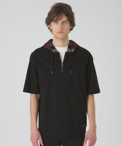 BLUE LABEL / BLACK LABEL CRESTBRIDGE / ブルーレーベル / ブラックレーベル・クレストブリッジ  カットソー | 【一部店舗限定】チェックフードプルオーバーパーカー
