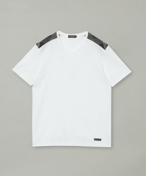 BLUE LABEL / BLACK LABEL CRESTBRIDGE / ブルーレーベル / ブラックレーベル・クレストブリッジ カットソー | 【一部店舗限定】ショルダーチェックVネックTシャツ | 詳細6