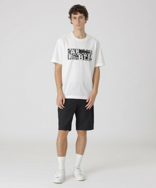BLUE LABEL / BLACK LABEL CRESTBRIDGE / ブルーレーベル / ブラックレーベル・クレストブリッジ  カットソー | 【一部店舗限定】ジオメトリックロゴグラフィックTシャツ | 詳細1