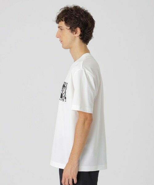 BLUE LABEL / BLACK LABEL CRESTBRIDGE / ブルーレーベル / ブラックレーベル・クレストブリッジ  カットソー | 【一部店舗限定】ジオメトリックロゴグラフィックTシャツ | 詳細2