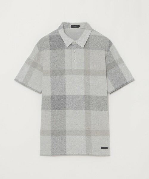 ブルーレーベルクレストブリッジ ポロシャツ　チェック　M セール】 【WEB限定】クレストブリッジチェックパイルポロ