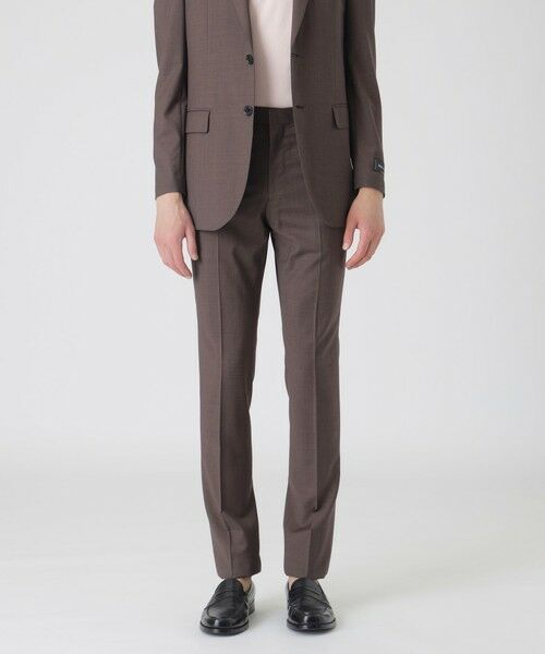 BLUE LABEL / BLACK LABEL CRESTBRIDGE / ブルーレーベル / ブラックレーベル・クレストブリッジ その他パンツ | 【一部店舗限定】REDA ACTIVE ソリッドトラウザーズ(ブラウン5)