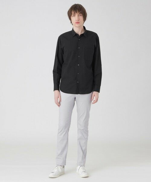 BLUE LABEL / BLACK LABEL CRESTBRIDGE / ブルーレーベル / ブラックレーベル・クレストブリッジ  その他パンツ | 【一部店舗限定】ソフトクールストレッチサテン5ポケットパンツ | 詳細1