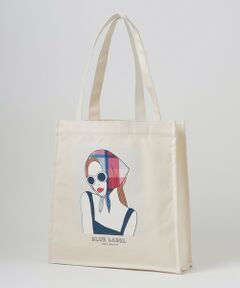 BLUE LABEL / BLACK LABEL CRESTBRIDGE / ブルーレーベル / ブラックレーベル・クレストブリッジ  ショルダーバッグ | 【星陽子コラボ】グラフィックプリントトート