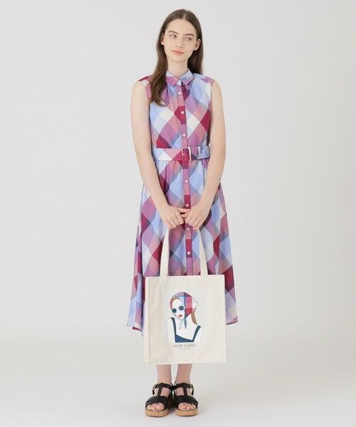 BLUE LABEL / BLACK LABEL CRESTBRIDGE / ブルーレーベル / ブラックレーベル・クレストブリッジ  ショルダーバッグ | 【星陽子コラボ】グラフィックプリントトート | 詳細2