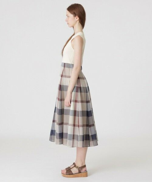 BLUE LABEL / BLACK LABEL CRESTBRIDGE / ブルーレーベル / ブラックレーベル・クレストブリッジ  ドレス | 【美人百花コラボ】ニットドッキングドレス | 詳細2