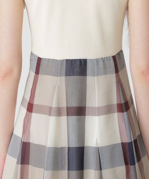 BLUE LABEL / BLACK LABEL CRESTBRIDGE / ブルーレーベル / ブラックレーベル・クレストブリッジ  ドレス | 【美人百花コラボ】ニットドッキングドレス | 詳細5