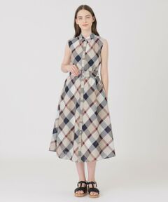 BLUE LABEL / BLACK LABEL CRESTBRIDGE / ブルーレーベル / ブラックレーベル・クレストブリッジ  ドレス | クレストブリッジチェックカラミクロスシャツドレス