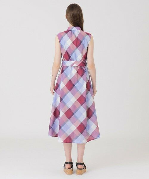 BLUE LABEL / BLACK LABEL CRESTBRIDGE / ブルーレーベル / ブラックレーベル・クレストブリッジ  ドレス | クレストブリッジチェックカラミクロスシャツドレス | 詳細2