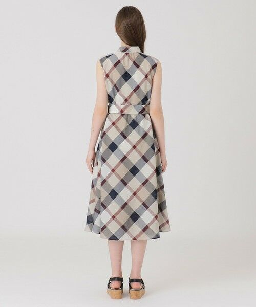 BLUE LABEL / BLACK LABEL CRESTBRIDGE / ブルーレーベル / ブラックレーベル・クレストブリッジ  ドレス | クレストブリッジチェックカラミクロスシャツドレス | 詳細8