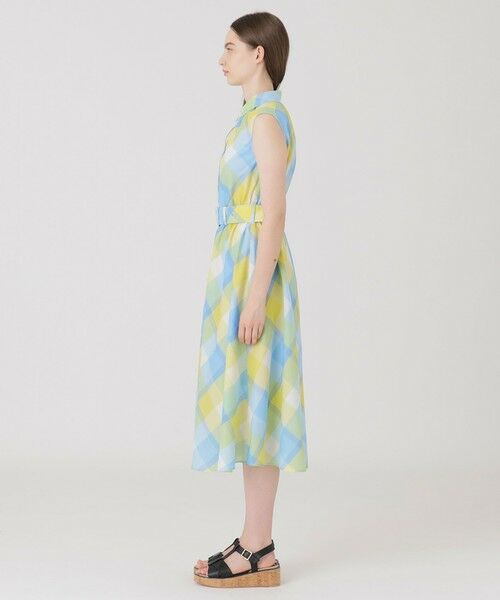 BLUE LABEL / BLACK LABEL CRESTBRIDGE / ブルーレーベル / ブラックレーベル・クレストブリッジ  ドレス | クレストブリッジチェックカラミクロスシャツドレス | 詳細13