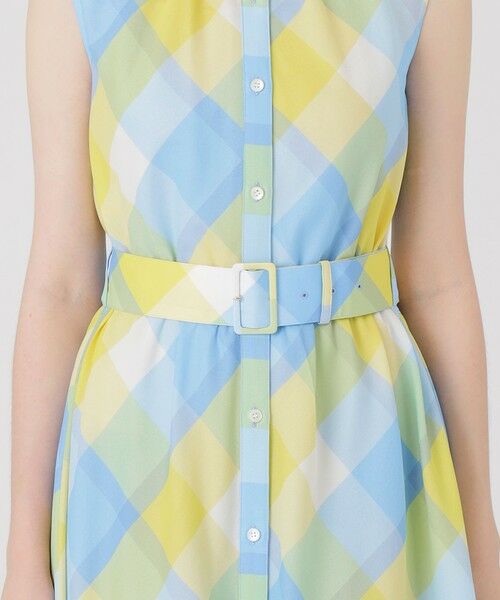 BLUE LABEL / BLACK LABEL CRESTBRIDGE / ブルーレーベル / ブラックレーベル・クレストブリッジ  ドレス | クレストブリッジチェックカラミクロスシャツドレス | 詳細15