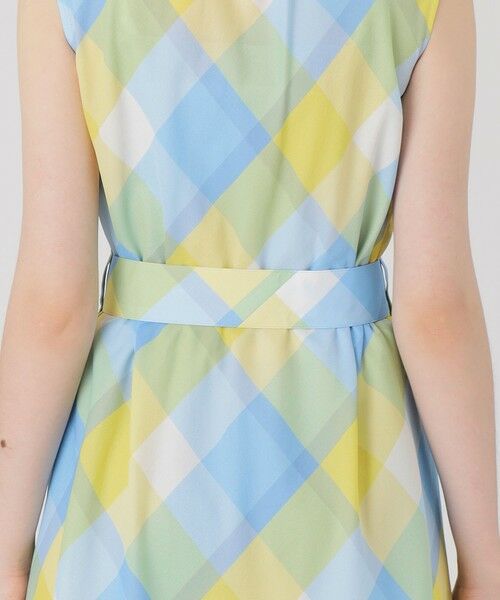 BLUE LABEL / BLACK LABEL CRESTBRIDGE / ブルーレーベル / ブラックレーベル・クレストブリッジ  ドレス | クレストブリッジチェックカラミクロスシャツドレス | 詳細16