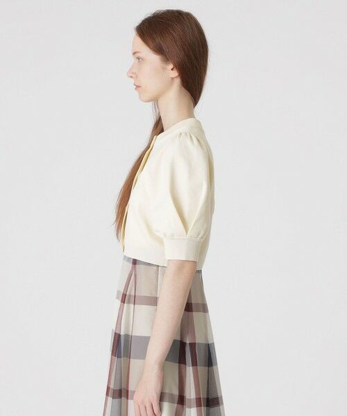 BLUE LABEL / BLACK LABEL CRESTBRIDGE / ブルーレーベル / ブラックレーベル・クレストブリッジ  ニット・セーター | 【美人百花コラボ】ショートカーディガン | 詳細3
