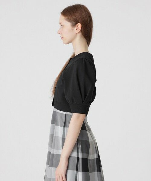 BLUE LABEL / BLACK LABEL CRESTBRIDGE / ブルーレーベル / ブラックレーベル・クレストブリッジ  ニット・セーター | 【美人百花コラボ】ショートカーディガン | 詳細8