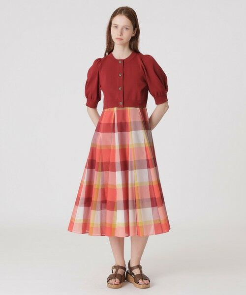 BLUE LABEL / BLACK LABEL CRESTBRIDGE / ブルーレーベル / ブラックレーベル・クレストブリッジ  ニット・セーター | 【美人百花コラボ】ショートカーディガン | 詳細11