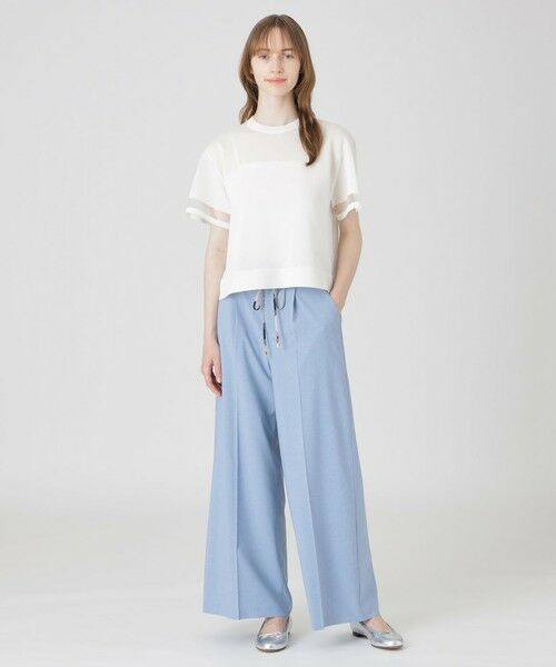 BLUE LABEL / BLACK LABEL CRESTBRIDGE / ブルーレーベル / ブラックレーベル・クレストブリッジ  ニット・セーター | ドライレーヨンニットプルオーバー | 詳細1